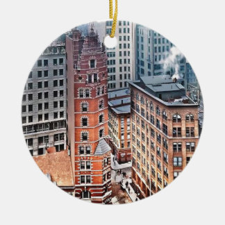 Décoration En Céramique New York NY - Cluster of Skyscrapers c1900