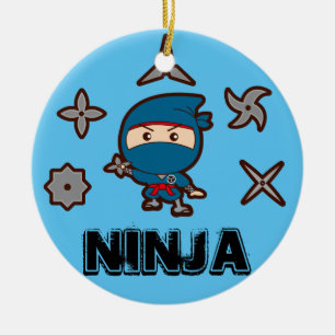 Décoration En Céramique Ninja Boy
