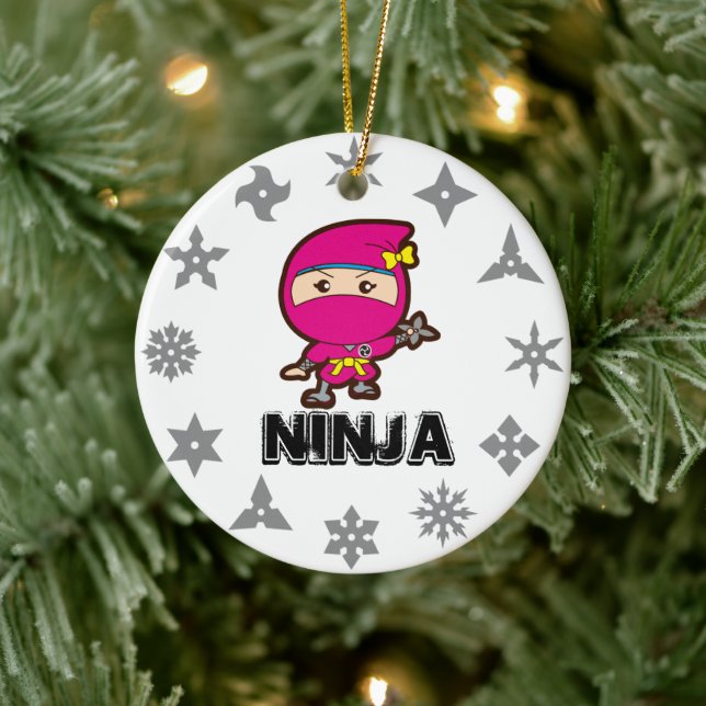Décoration En Céramique Ninja Girl (Arbre)
