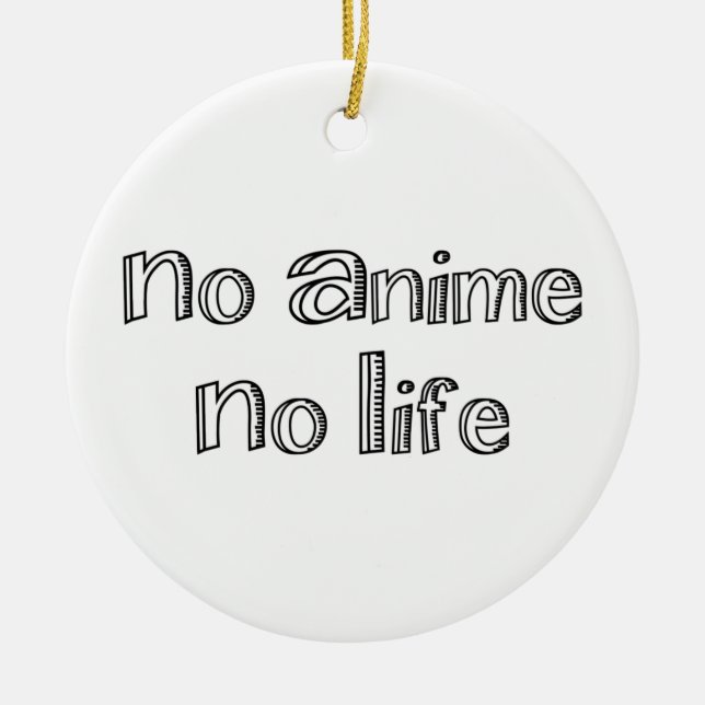 Décoration En Céramique no anime no life (Devant)