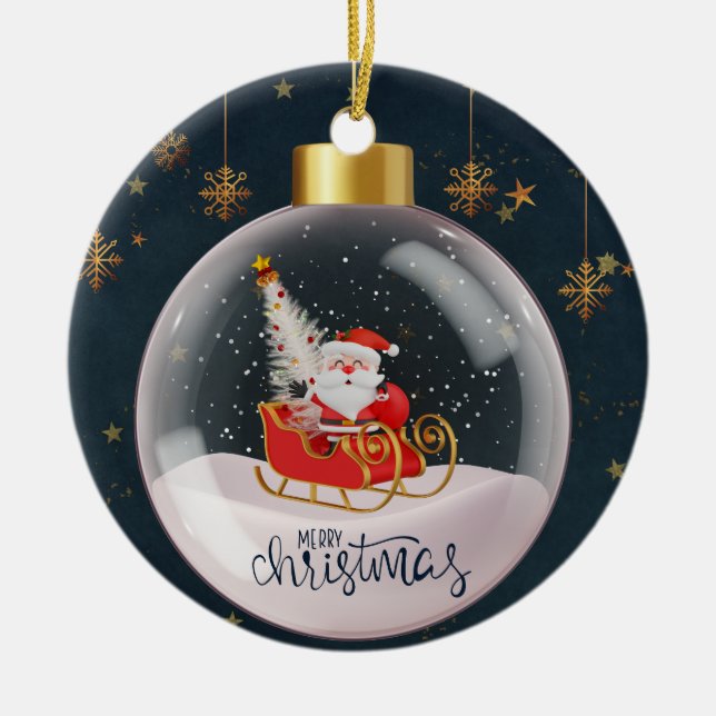 Décoration En Céramique Noël 1 (Devant)