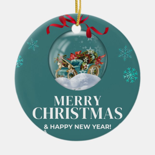 Décoration En Céramique Noël 3 (Devant)