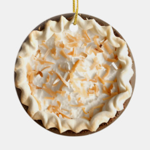 Décoration En Céramique Noël à tarte   Noël à la tarte à la crème de coco