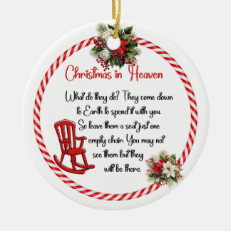Décoration En Céramique Noël au Ciel Que font-ils ?