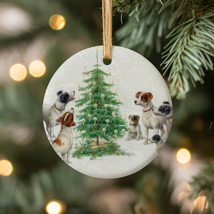 Décoration En Céramique Noël Carl Reichert
