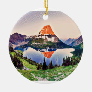 Décoration En Céramique Noël dans Glacier Park