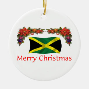 Décoration En Céramique Noël de la Jamaïque