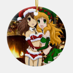 Décoration En Céramique Noël de Manga