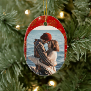 Décoration En Céramique Noël des couples de la première année