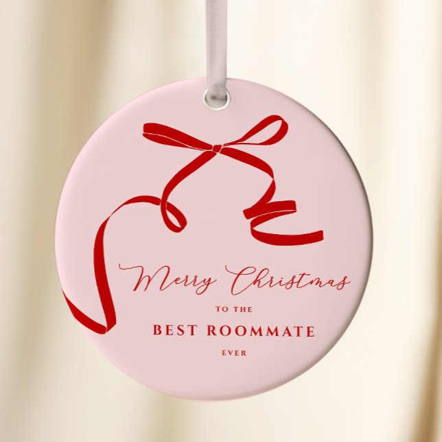 Décoration En Céramique Noël du meilleur colocataire (Créateur téléchargé)
