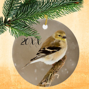 Décoration En Céramique Noël Goldfinch 2023