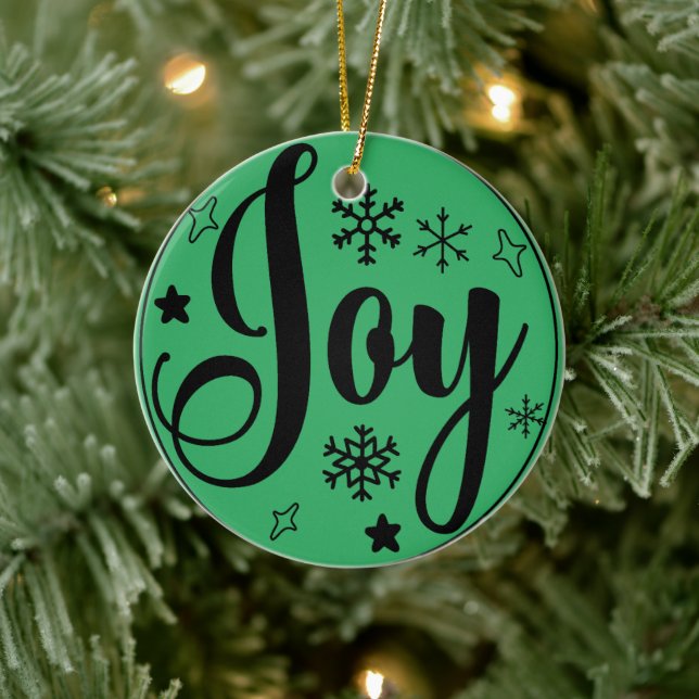 Décoration En Céramique Noël joyeux (Arbre)