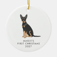 Noël personnalisé pour un chien Kelpie Australien 