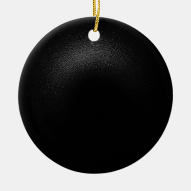 Décoration En Céramique Noir Ombré - Créez votre propre (Devant)