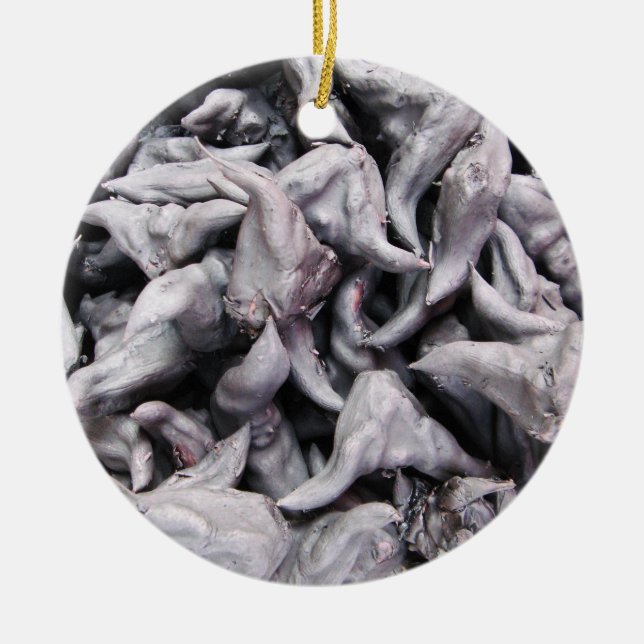 Décoration En Céramique Noix de buffle - Water Caltrop (Devant)