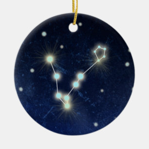 Décoration En Céramique Nom fait sur commande de la constellation   de