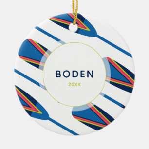 Décoration En Céramique Nom personnalisé Oars Noël moderne