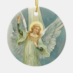 Décoration En Céramique Notre Ange de Noël