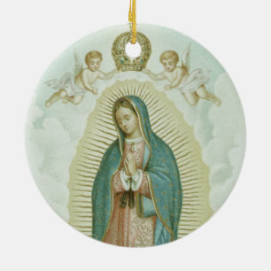 Décoration En Céramique Notre Dame de la Guadalupe