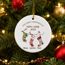 Notre premier Noël en tant que Maman et Papa Perso