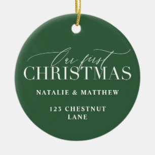 Décoration En Céramique notre première nouvelle maison de noël