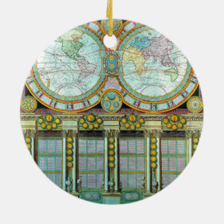 Décoration En Céramique Nouveau Monde - Anciennes Cartes-Cartographiques