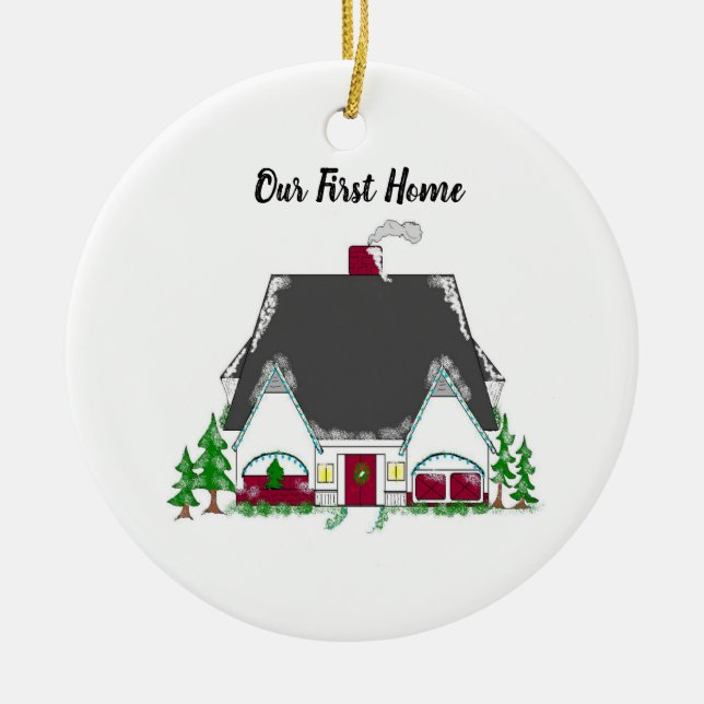 Décoration En Céramique Nouveaux propriétaires Première maison (Devant)