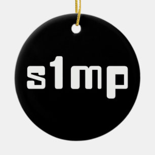 Décoration En Céramique Numéro Un Simp