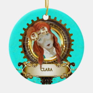 Décoration En Céramique Nutcracker Ceramic Circle Ornament CLARA