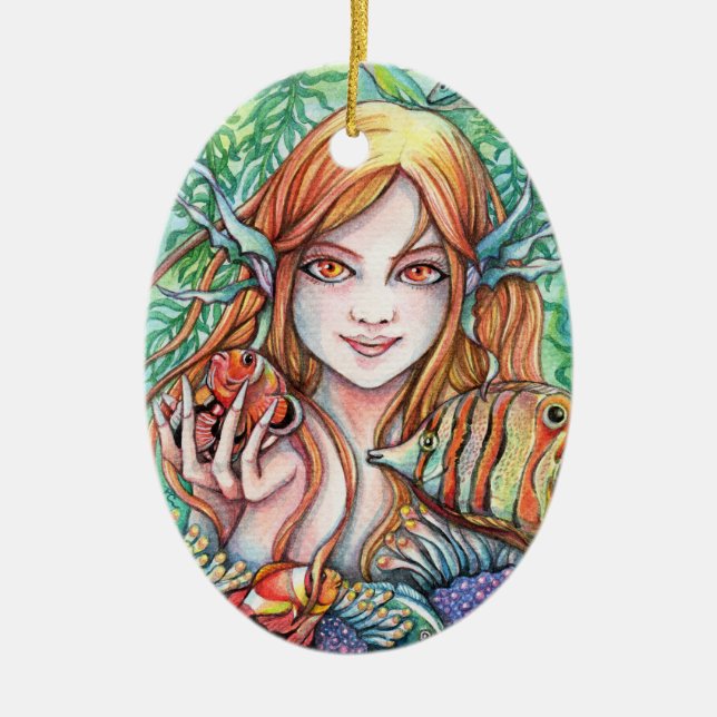 Décoration En Céramique Ocean Breeze (Devant)