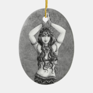 Décoration En Céramique Odalisque