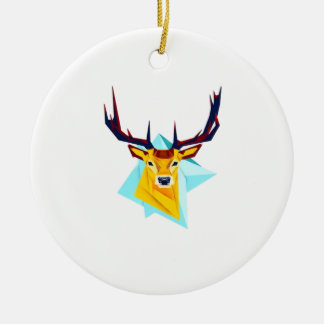 Décoration En Céramique Oh Deer Minimal Rustic Style Ornament
