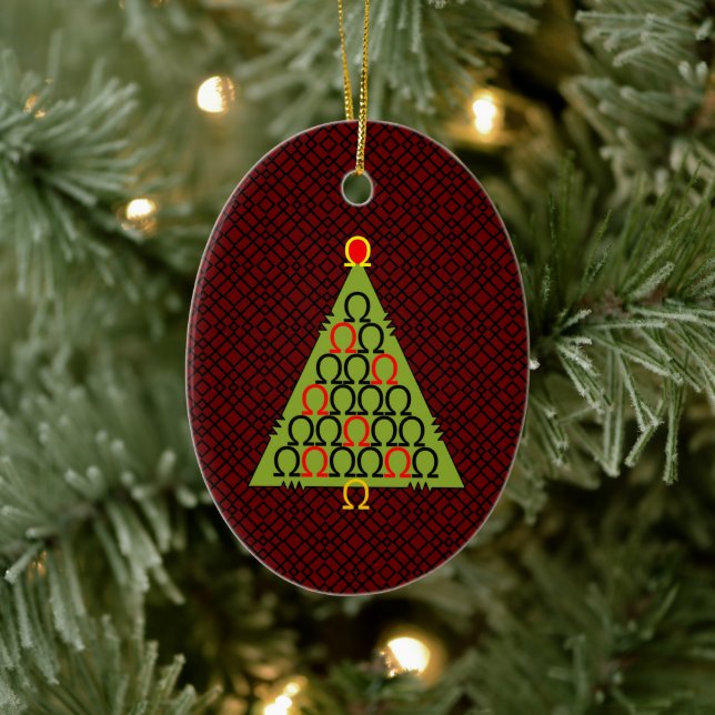 Décoration En Céramique Ohm sapin de Noël (Arbre)