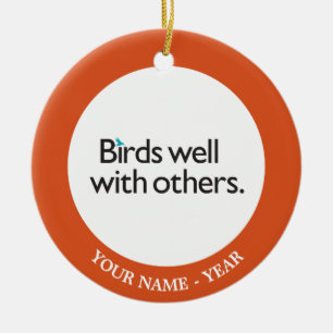 Décoration En Céramique Oiseaux bien avec d'autres
