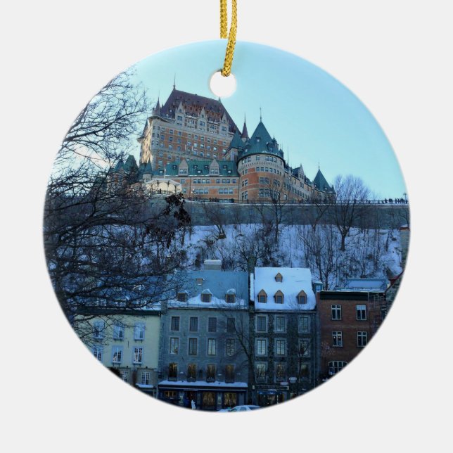 Décoration En Céramique Old Québec, Québec, Canada (Devant)
