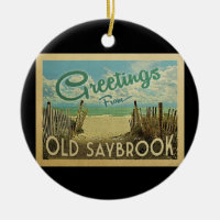 Old Saybrook Beach Vintage voyage