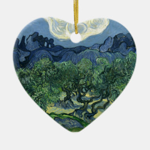 Décoration En Céramique Olive Trees par Van Gogh