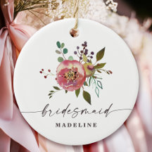 Ophelia Cottagecore Dusty rose Floral