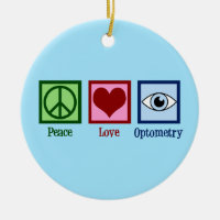 Optométriste Peace Love Optométrie Blue Eye Doctor