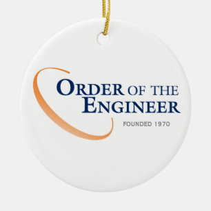Décoration En Céramique Ordre de l'ornement d'ingénieur