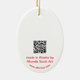 Décoration En Céramique Organisation de métamorphose Saumon de l'Alaska