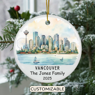 Décoration En Céramique Organisation de Vancouver personnalisée, Canada