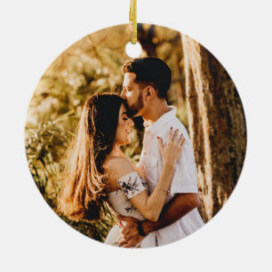 Décoration En Céramique Ornate Elegant Retro Fleurs Abstraites et Feuilles