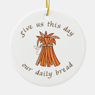 Décoration En Céramique Our Daily Bread