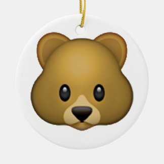 Décoration En Céramique Ours - Emoji