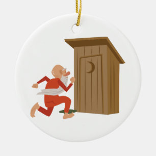 Décoration En Céramique Outhouse