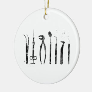 Décoration En Céramique Outils de dentiste
