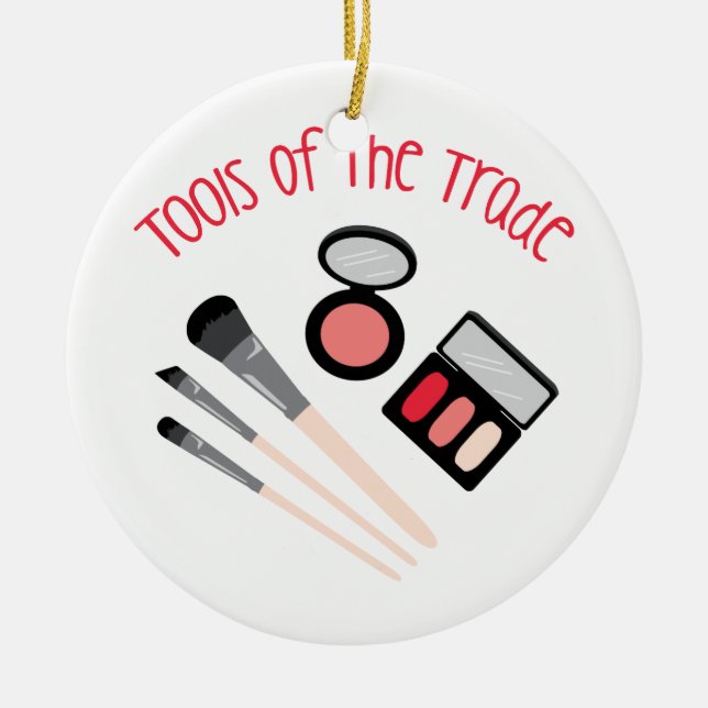 Décoration En Céramique Outils du commerce (Devant)