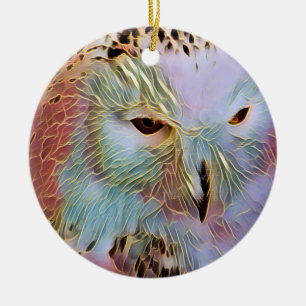 DÉCORATION EN CÉRAMIQUE OWL