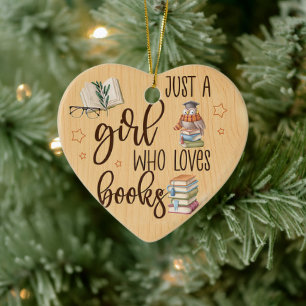 Décoration En Céramique Owl A Girl Love Livres Writer Reader Bookworm